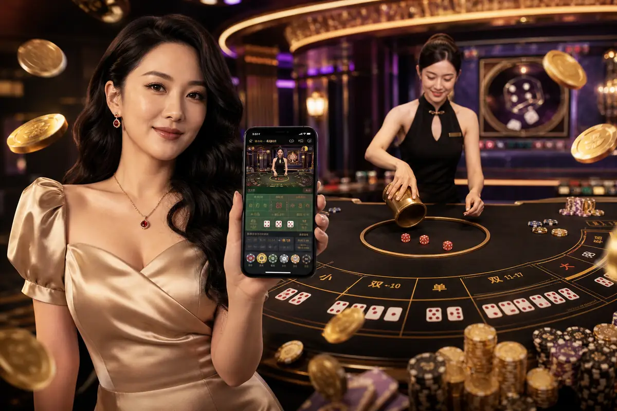 dfbocqi Casino meja baccarat langsung
